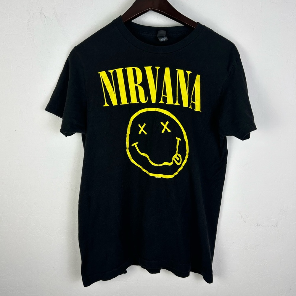 Nirvana Shirt Black Size Medium